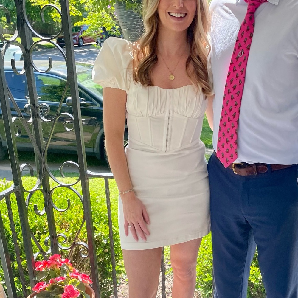 ASTR the label white dress